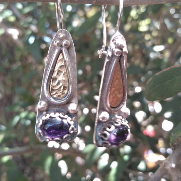 Vintage Designer Signed DGS Turkey Sterling Silver - Picture 5 of 5